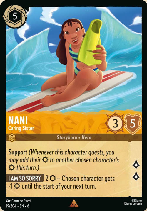 Disney Lorcana TCG: Nani, Caring Sister