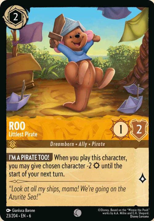 Disney Lorcana TCG: Roo, Littlest Pirate