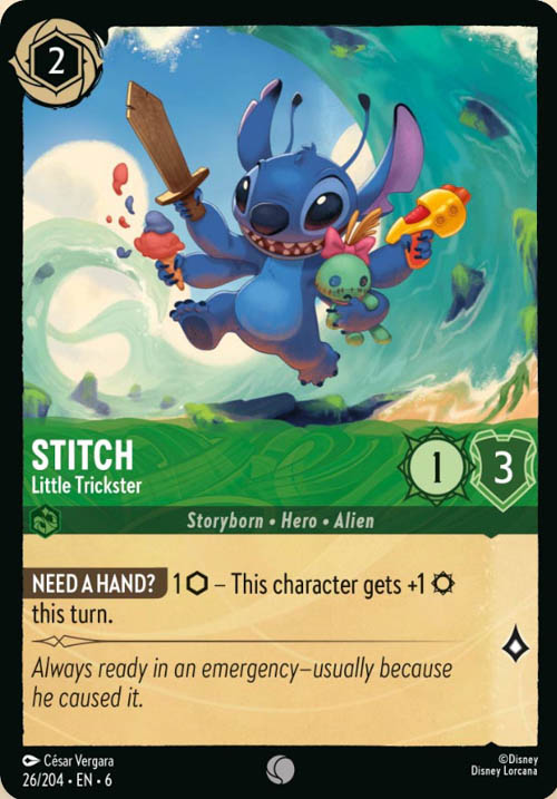 Disney Lorcana TCG: Stitch, Little Trickster