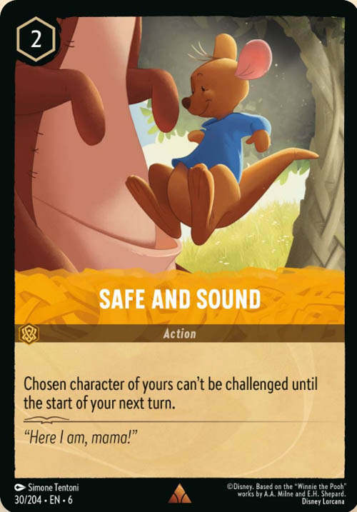 Disney Lorcana TCG: Safe and Sound