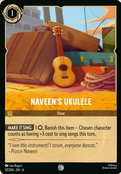 Disney Lorcana TCG: Naveen's Ukulele