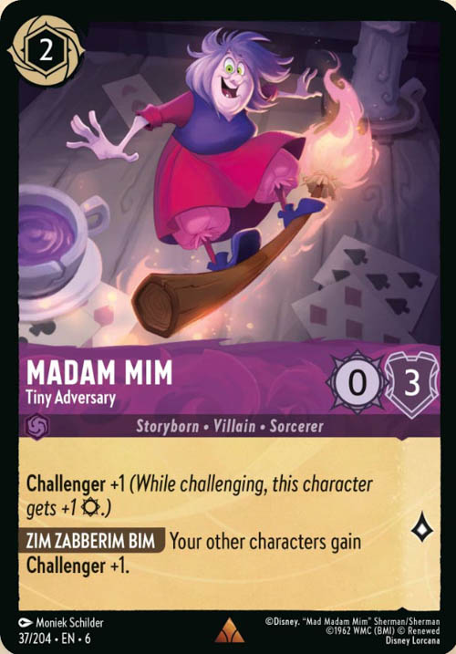 Disney Lorcana TCG: Madam Mim, Tiny Adversary