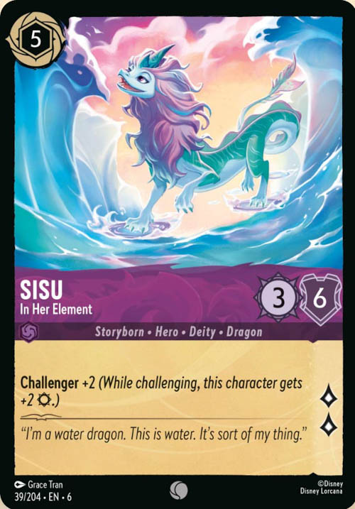 Disney Lorcana TCG: Sisu, In Her Element