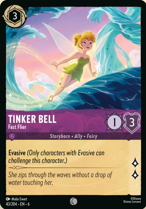 Disney Lorcana TCG: Tinker Bell, Fast Flier