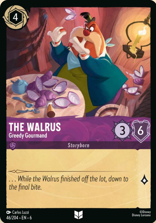 Disney Lorcana TCG: The Walrus, Greedy Gourmand