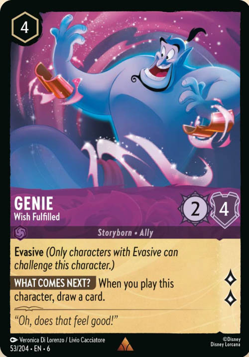 Disney Lorcana TCG: Genie, Wish Fulfilled