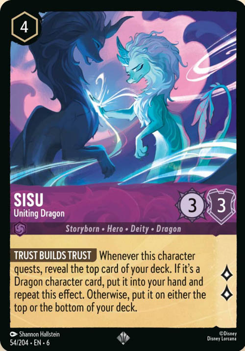 Disney Lorcana TCG: Sisu, Uniting Dragon