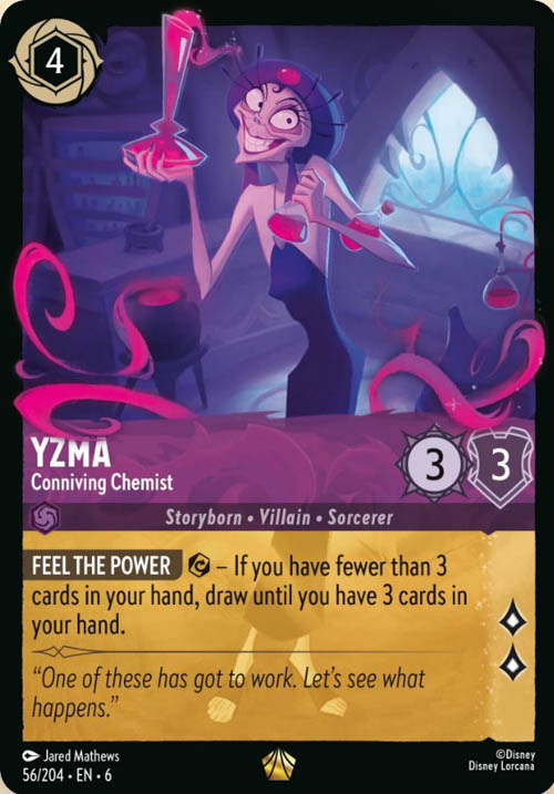 Disney Lorcana TCG: Yzma, Conniving Chemist