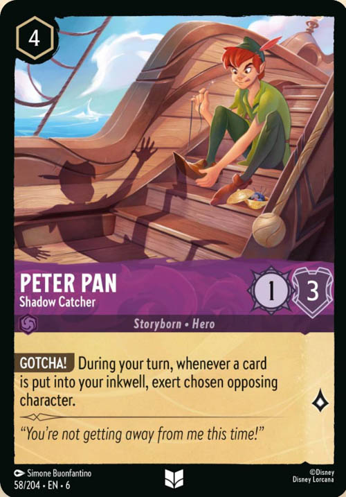 Disney Lorcana TCG: Peter Pan, Shadow Catcher