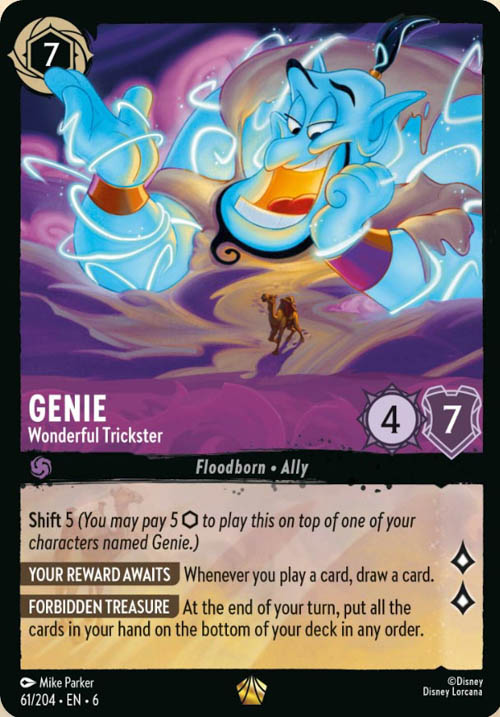 Disney Lorcana TCG: Genie, Wonderful Trickster