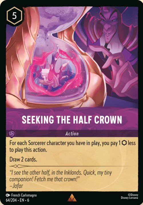 Disney Lorcana TCG: Seeking The Half Crown