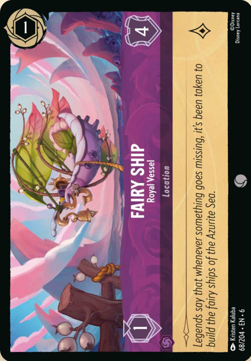 Disney Lorcana TCG: Fairy Ship, Royal Vessel