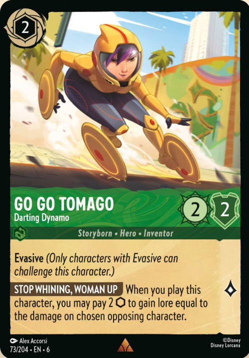 Disney Lorcana TCG: Go Go Tomago, Darting Dynamo