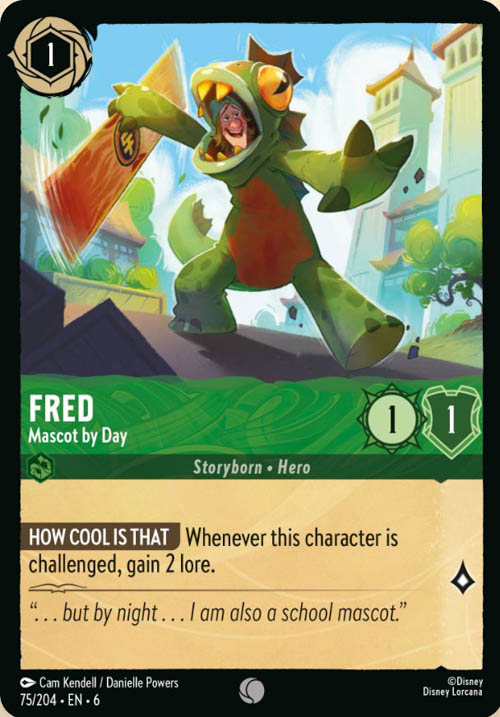 Disney Lorcana TCG: Fred, Mascot by Day