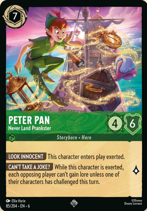 Disney Lorcana TCG: Peter Pan, Never Land Prankster