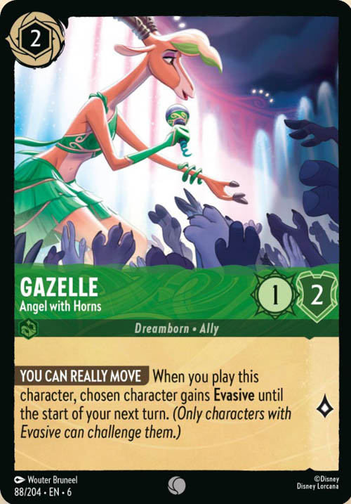 Disney Lorcana TCG: Gazelle, Angel with Horns