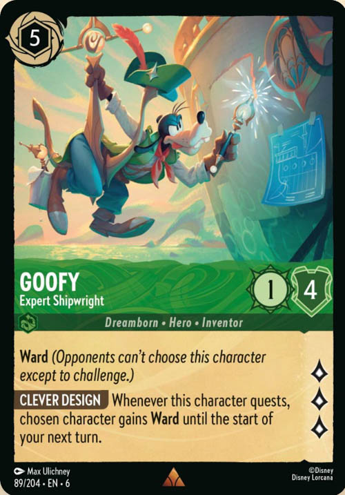 Disney Lorcana TCG: Goofy, Expert Shipwright