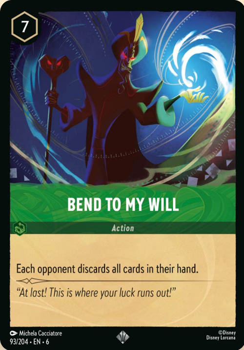 Disney Lorcana TCG: Bend To My Will