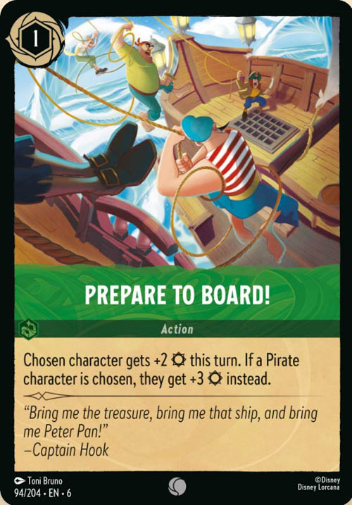 Disney Lorcana TCG: Prepare To Board!