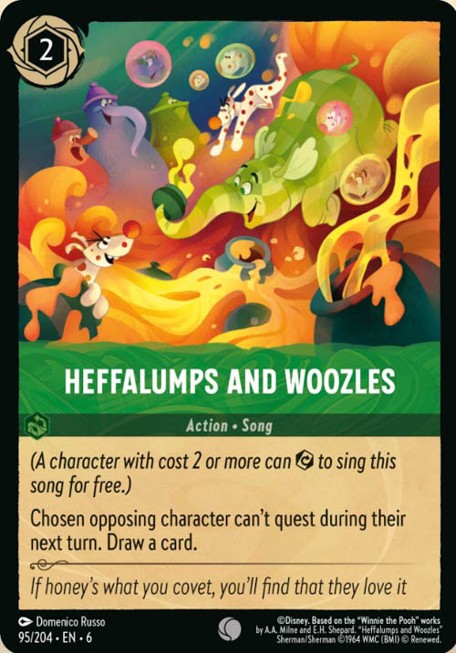 Disney Lorcana TCG: Heffalumps and Woozles