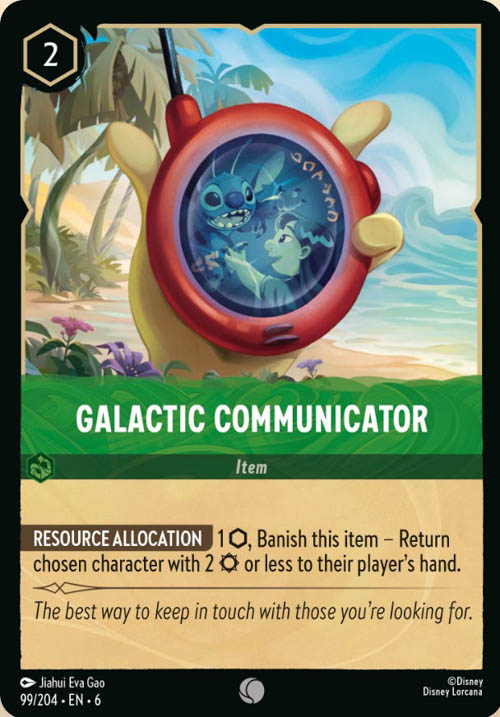 Disney Lorcana TCG: Galactic Communicator