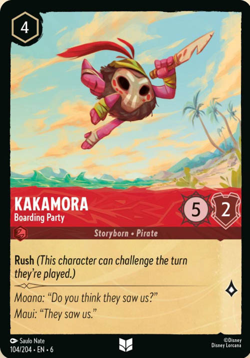 Disney Lorcana TCG: Kakamora, Boarding Party