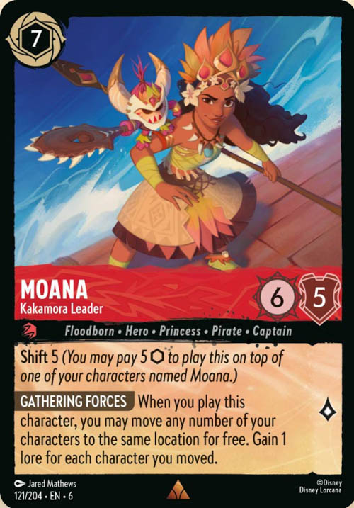 Disney Lorcana TCG: Moana, Kakamora Leader