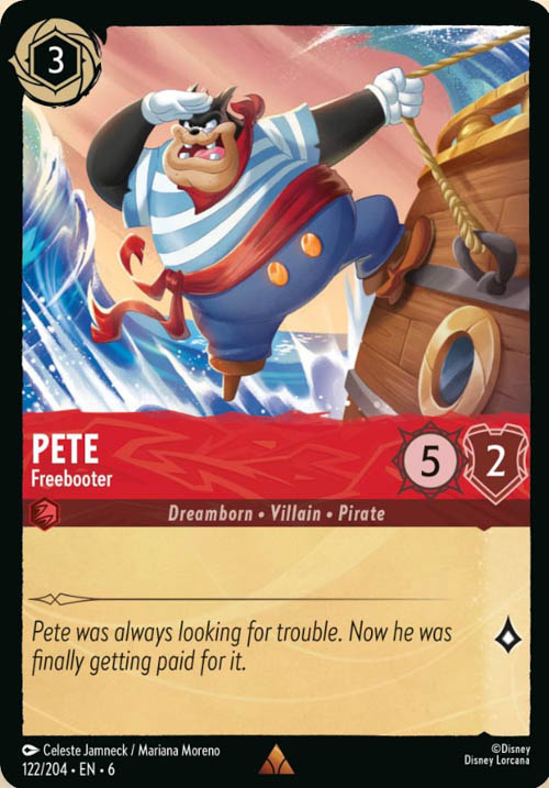 Disney Lorcana TCG: Pete, Freebooter