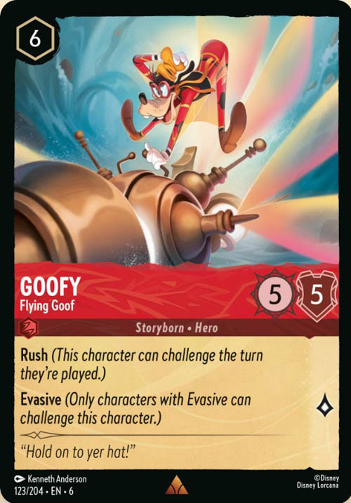 Disney Lorcana TCG: Goofy, Flying Goof