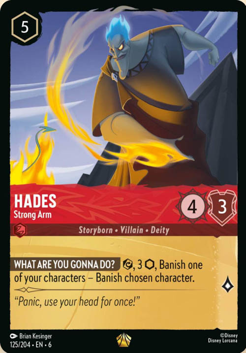 Disney Lorcana TCG: Hades, Strong Arm