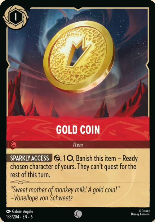 Disney Lorcana TCG: Gold Coin