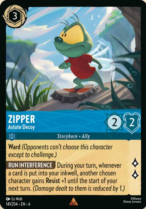 Disney Lorcana TCG: Zipper, Astute Decoy