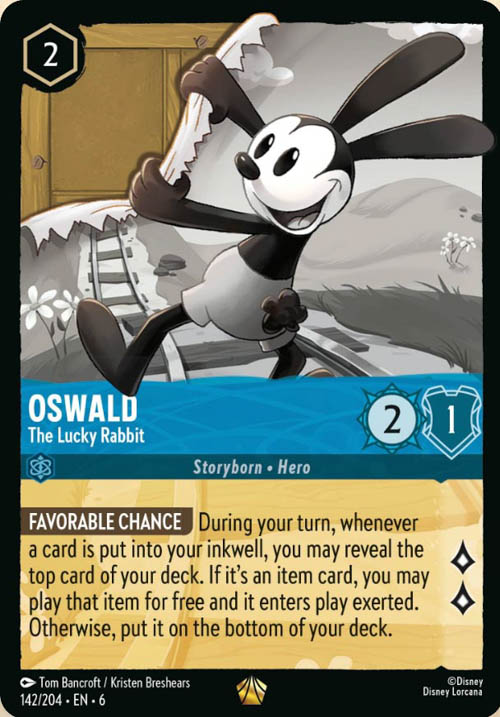 Disney Lorcana TCG: Oswald, The Lucky Rabbit