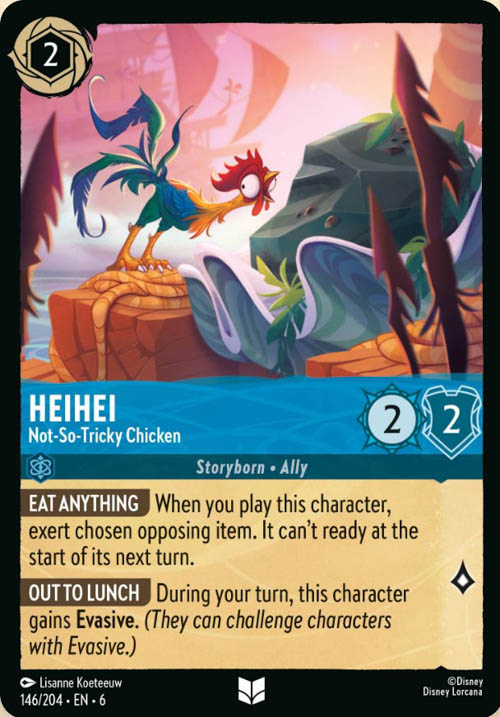 Disney Lorcana TCG: HeiHei, Not-So-Tricky Chicken