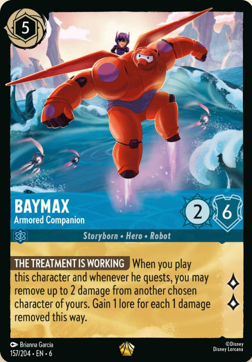 Disney Lorcana TCG: Baymax, Armored Companion