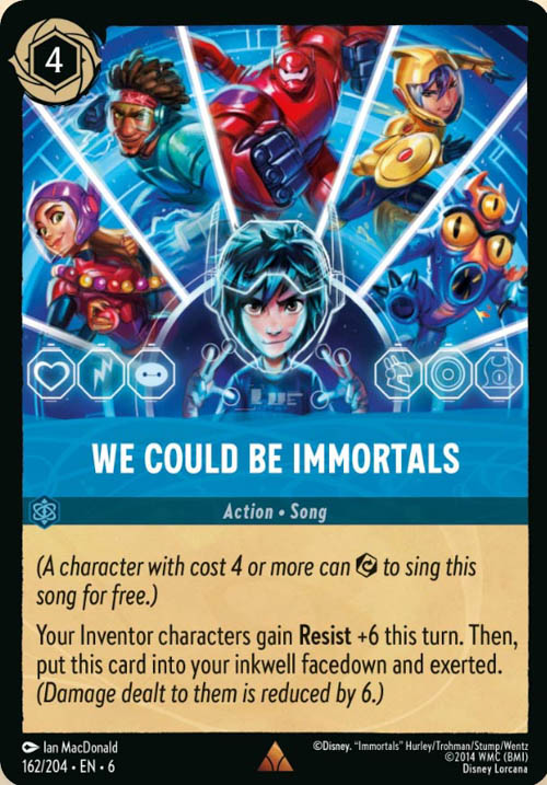 Disney Lorcana TCG: We Could Be Immortals