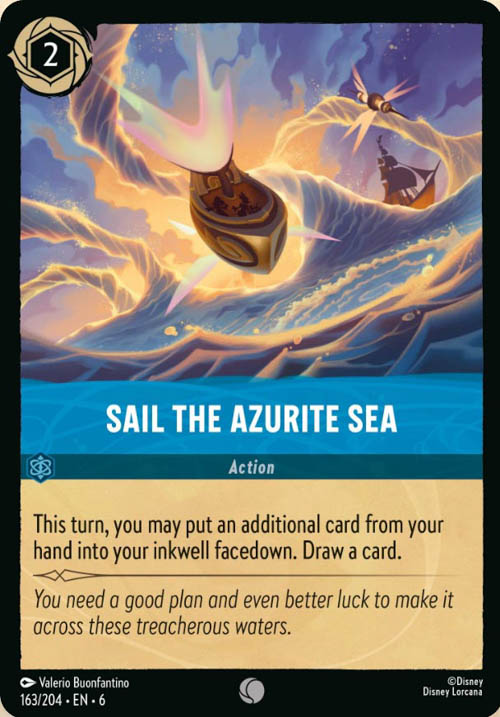 Disney Lorcana TCG: Sail The Azurite Sea