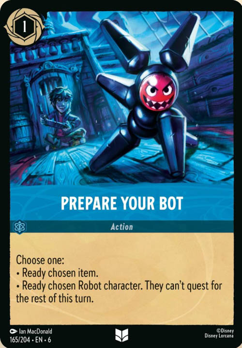 Disney Lorcana TCG: Prepare Your Bot