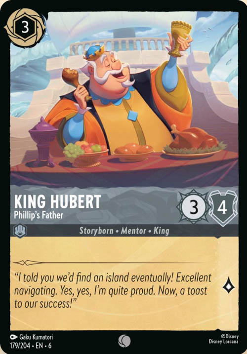 Disney Lorcana TCG: King Hubert, Phillip's Father