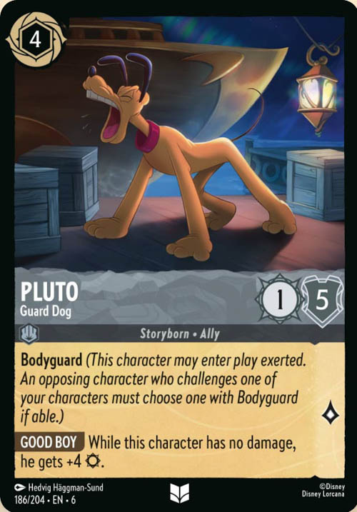 Disney Lorcana TCG: Pluto, Guard Dog