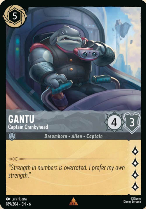 Disney Lorcana TCG: Gantu, Captain Crankyhead