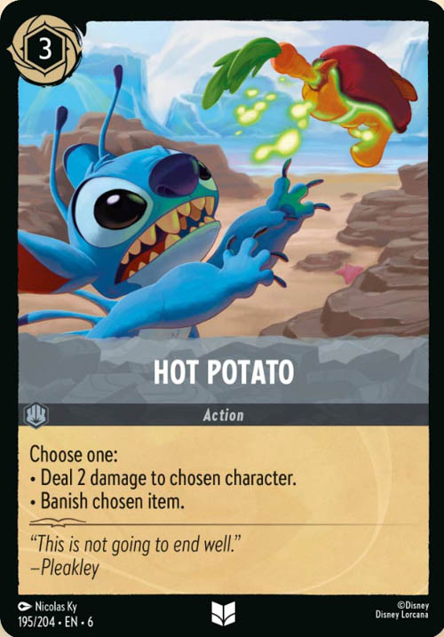 Disney Lorcana TCG: Hot Potato