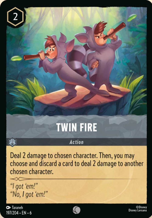 Disney Lorcana TCG: Twin Fire