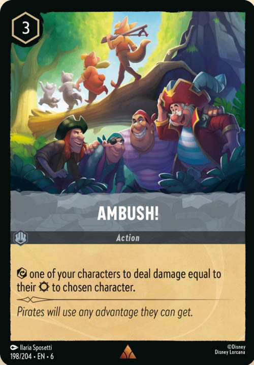 Disney Lorcana TCG: Ambush!