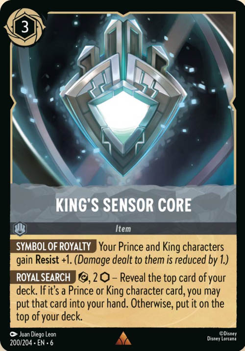 Disney Lorcana TCG: King's Sensor Core