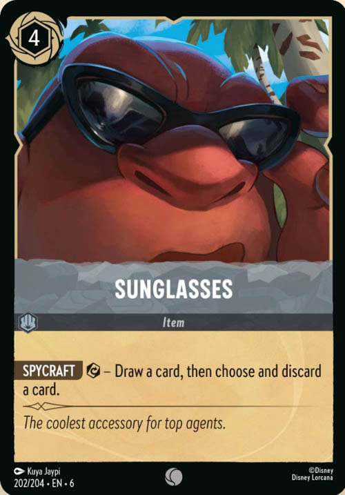 Disney Lorcana TCG: Sun Glasses