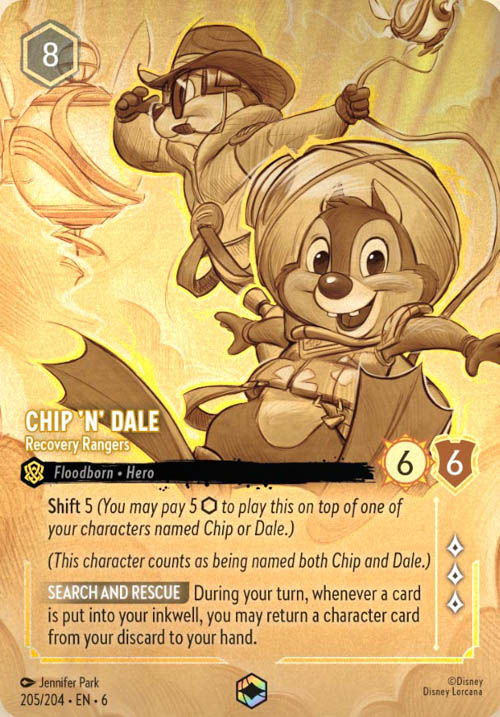 Disney Lorcana TCG: Chip 'N' Dale, Recovery Rangers