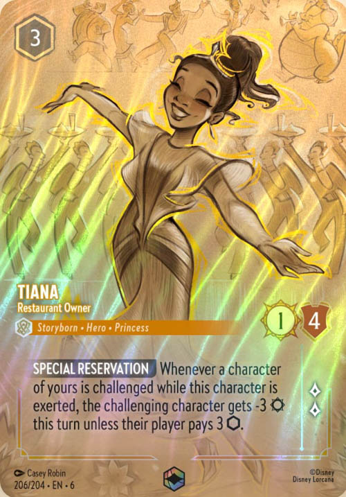 Disney Lorcana TCG: Tiana, Restaurant Owner