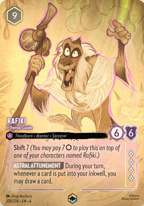 Disney Lorcana TCG: Rafiki, Ethereal Guide