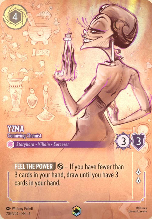 Disney Lorcana TCG: Yzma, Conniving Chemist